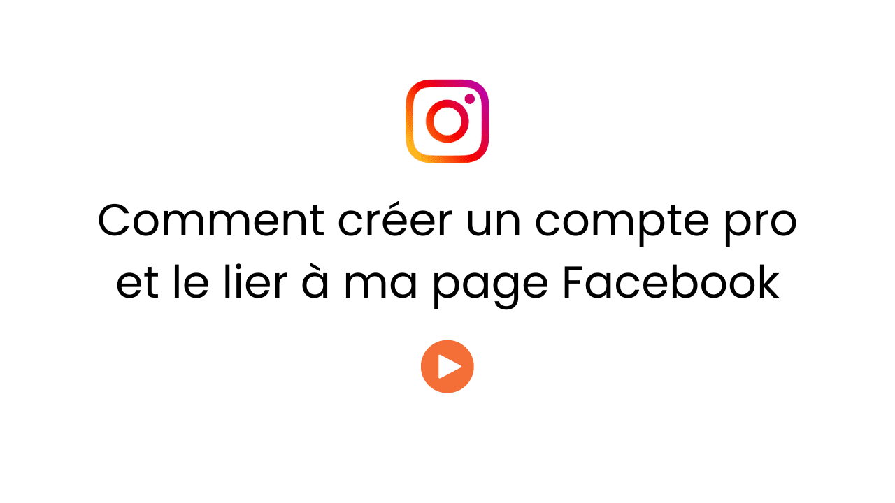 Comment créer un compte pro et le lier à ma page