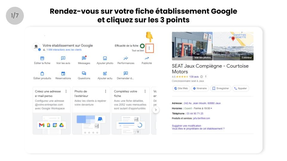 Etape Google Seat 1