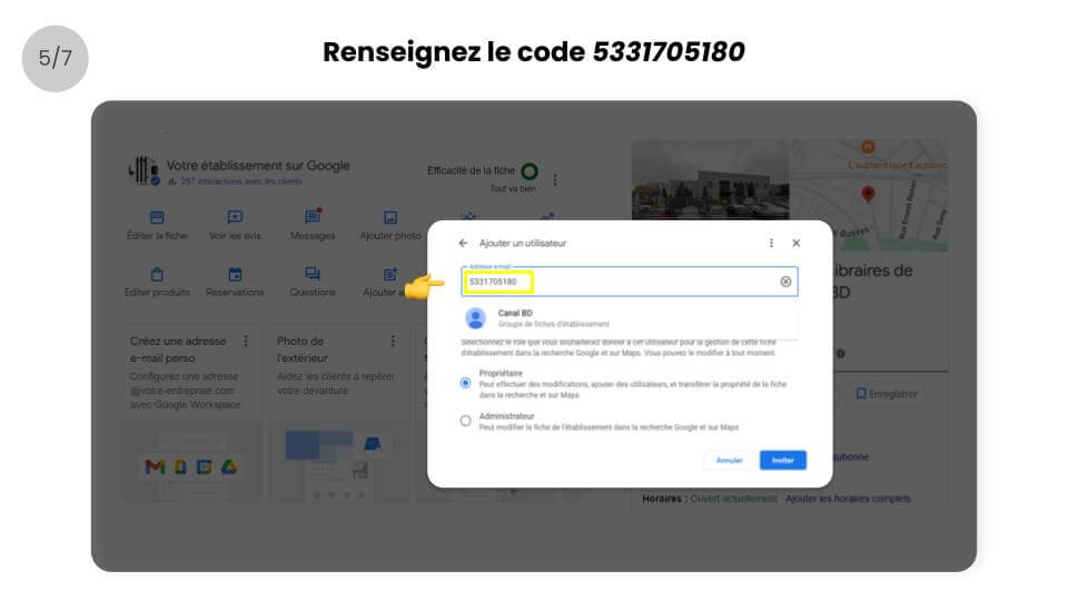 Onboarding configuration - Canal BD 5