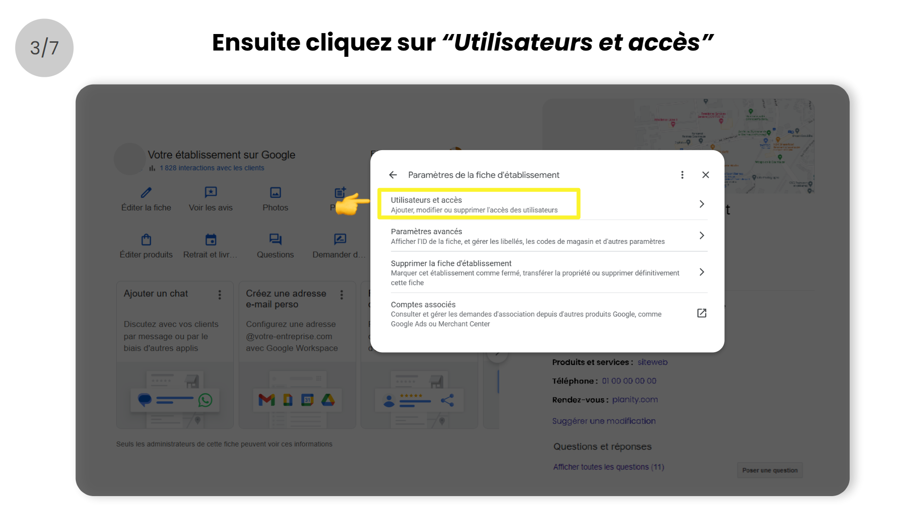 éthic étape 3