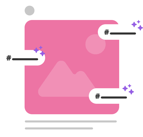 Suggestion hashtags IA