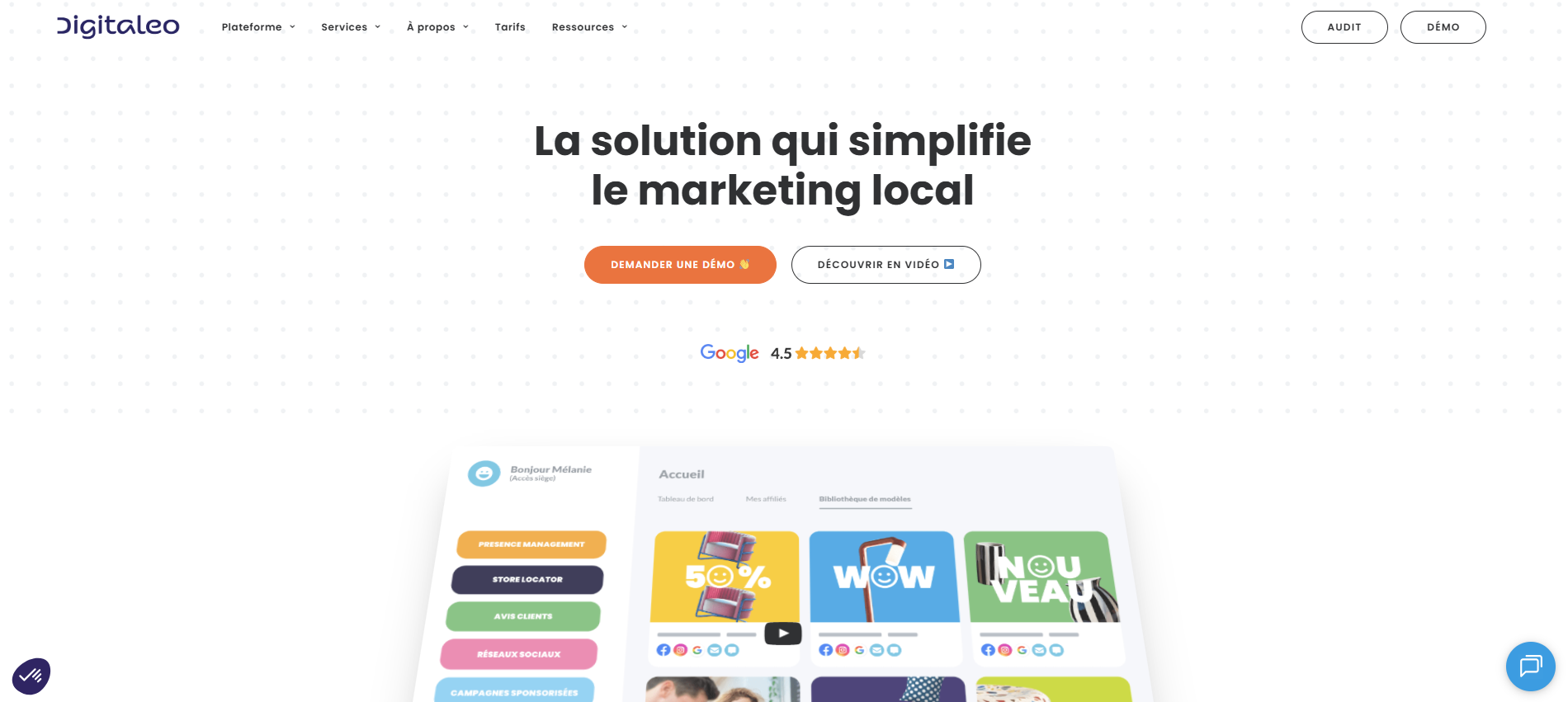 La solution qui simplifie le marketing local