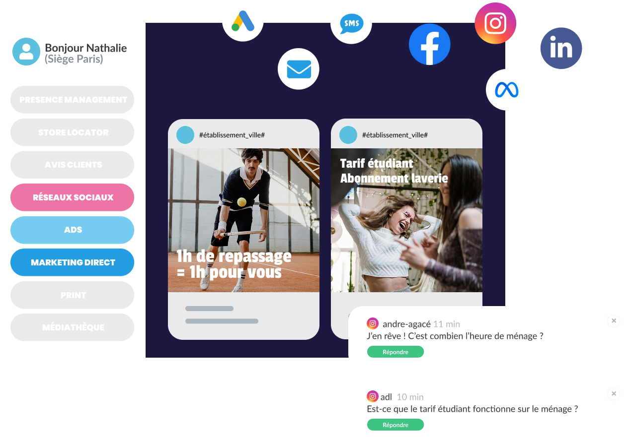 Fidélisation services à la personne