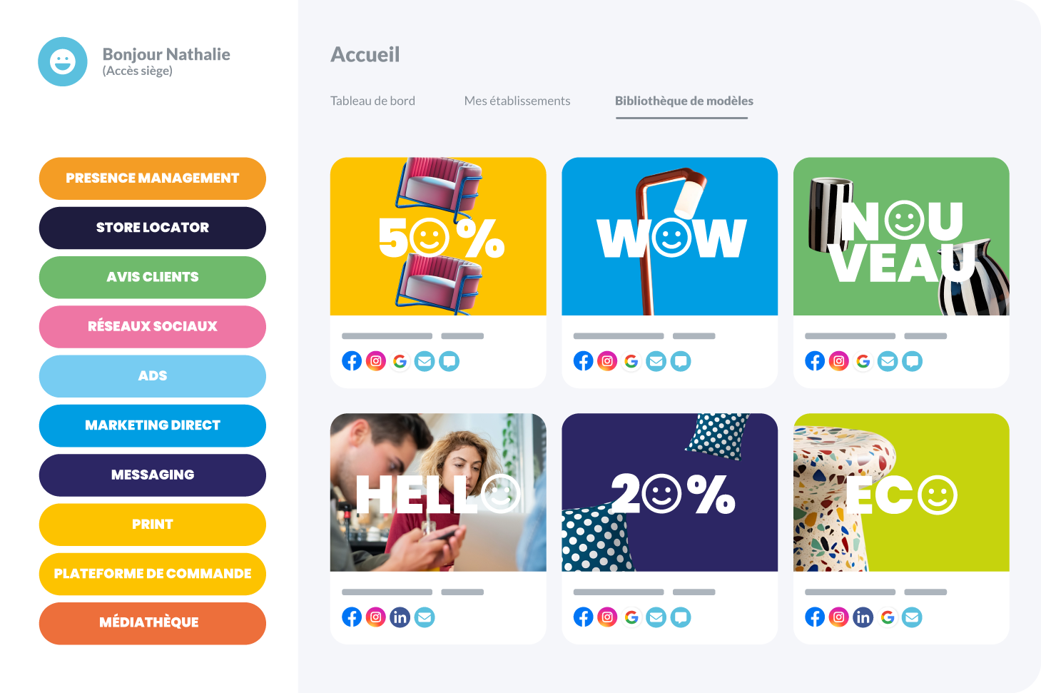 Plateforme 10 modules