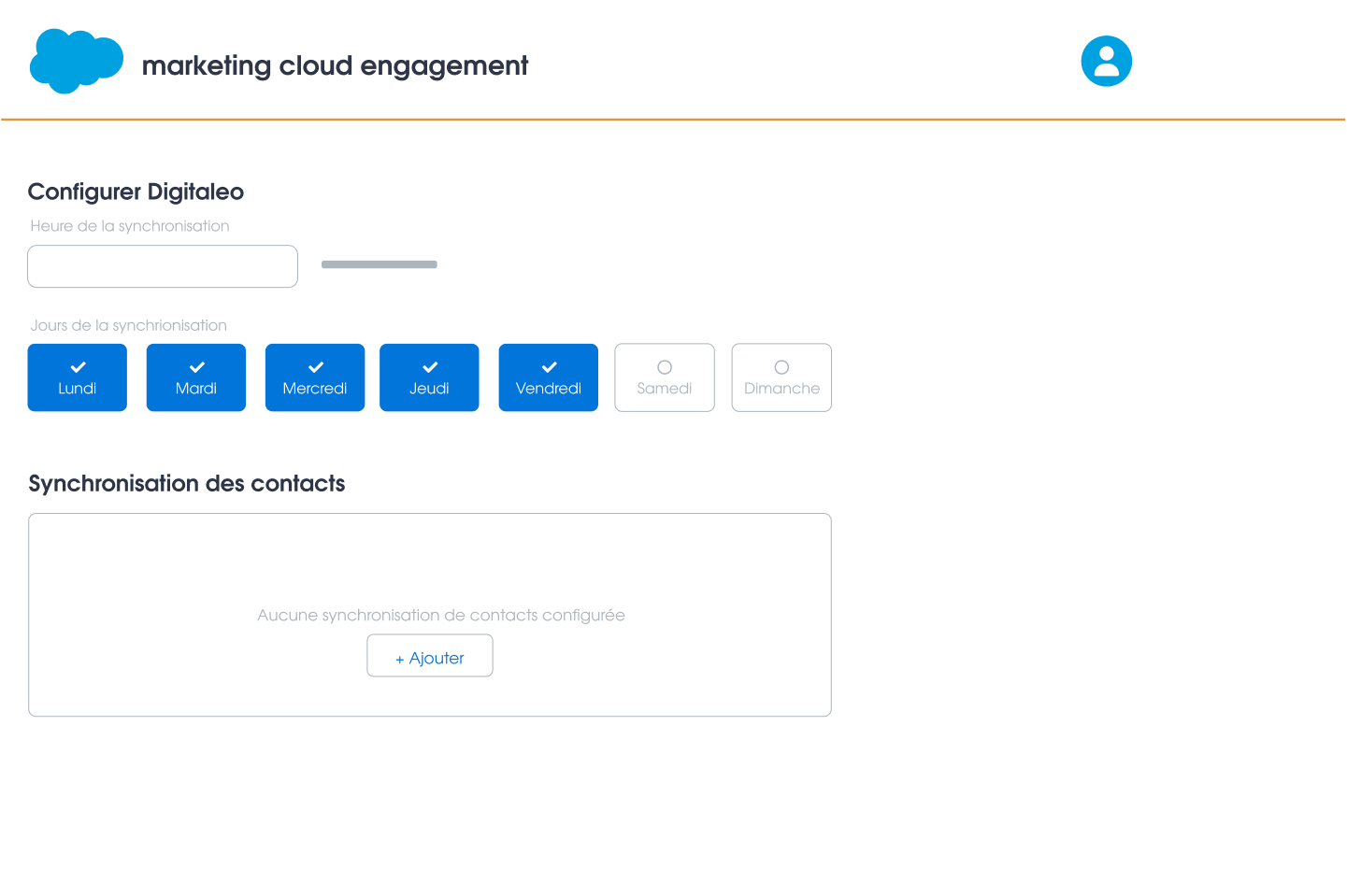 Parametrage Salesforce