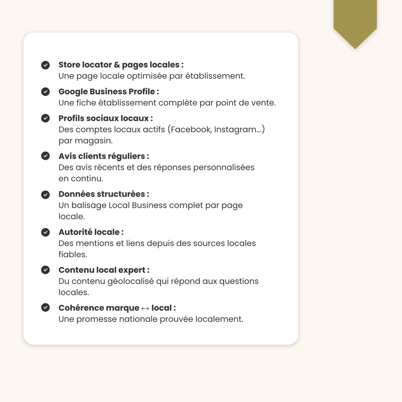 Checklist SEO GEO 6
