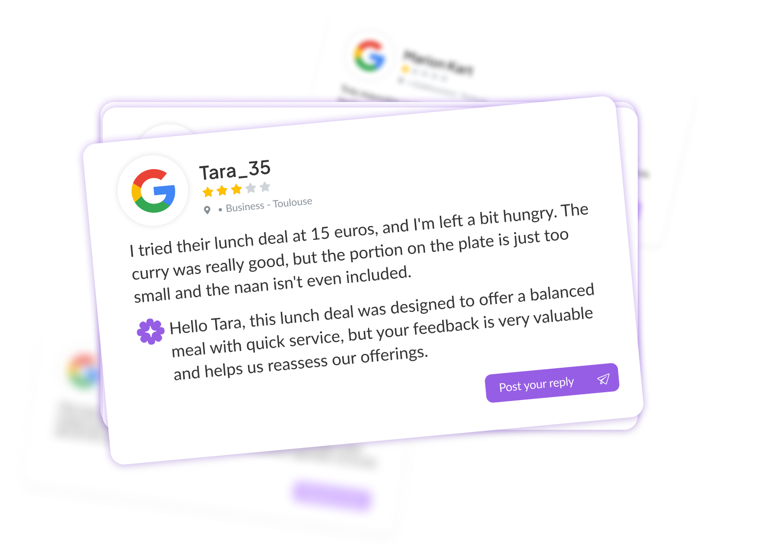 Review with AI agent